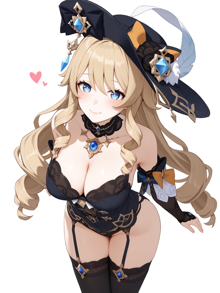    --? , Anime Art, Navia (Genshin Impact), Genshin Impact