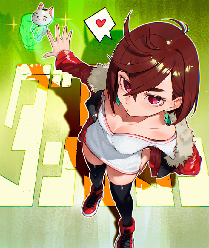  Anime Art, , Dandadan, Ayase Momo, Turbo Granny