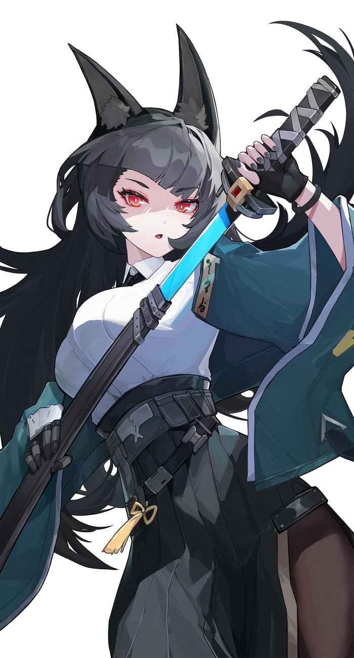 Miyabi Zenless Zone Zero, Hoshimi Miyabi (zzz), , , , Anime Art, , Animal Ears, , 