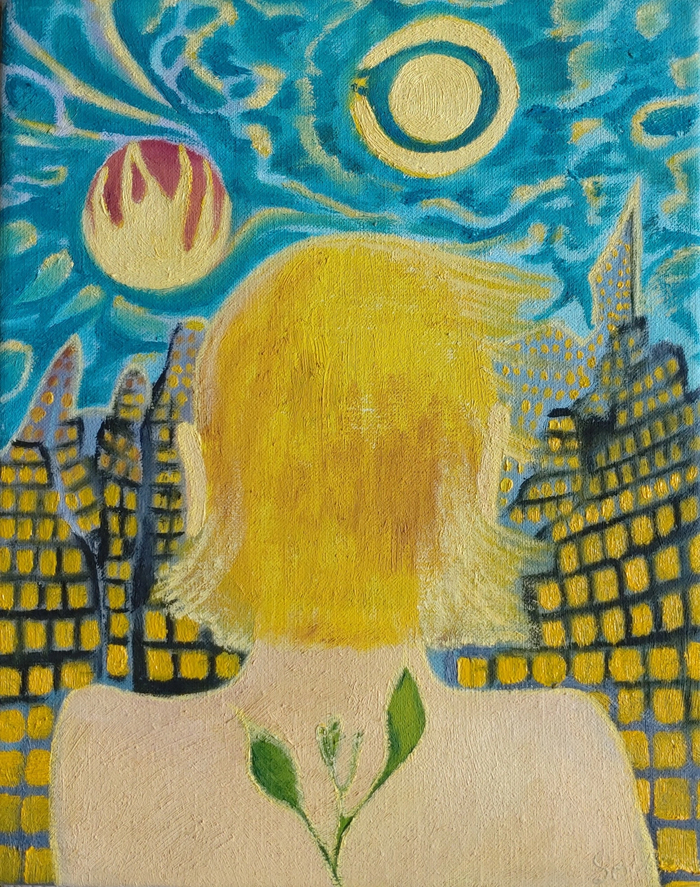 20*30, холст/масло. 2018-2024