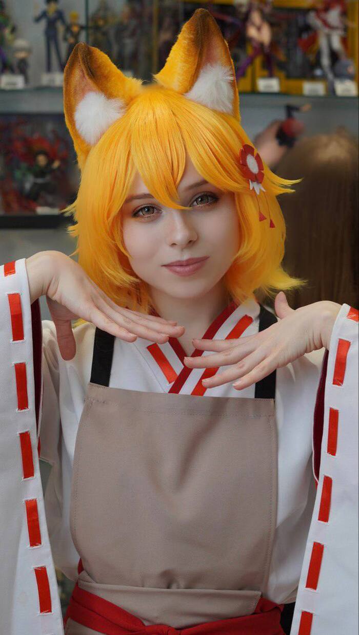 Senko-san cosplay , , Telegram (), Sewayaki Kitsune No Senko-san, Senko-san, , Animal Ears, 