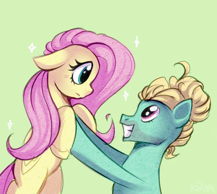 Брат - My Little Pony, Fluttershy, Zephyr Breeze