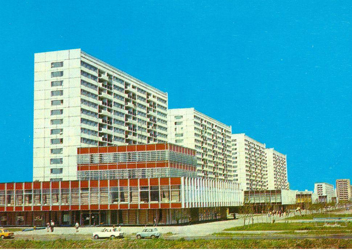 Тольятти, улица Революционная, СССР, 1984 год