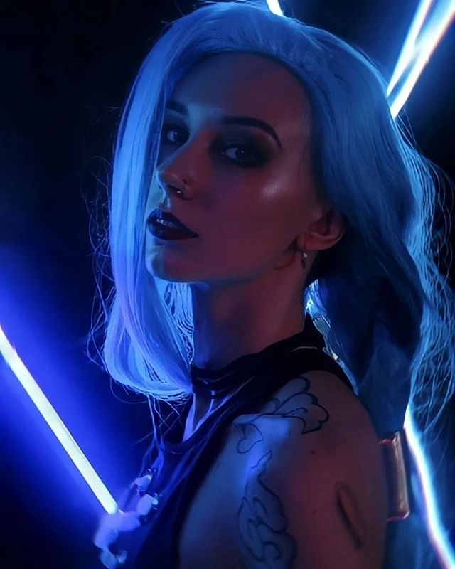 Jinx cosplay Jinx, Get Jinxed, Arcane, League of Legends, , 