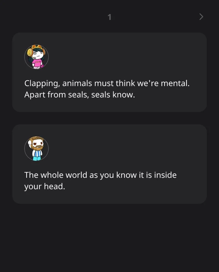 What's something weird you don't notice until you really think about it? - Translated by myself, English language, Humor, Reddit, Telegram (link), Longpost