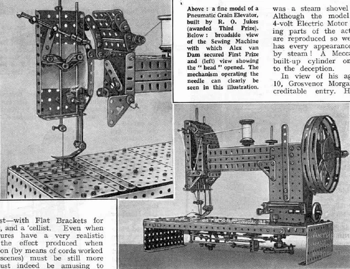 The best models from metal construction set, XX century, part 3 - Engineer, Architecture, Constructor, Metal constructor, Stand modeling, Project, Education, Assembly, Games, Technics, Longpost, Scale model, Modeling