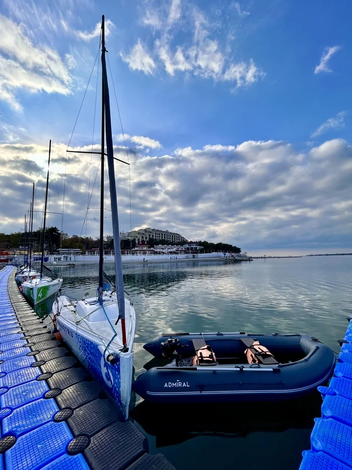 Blue - My, Gelendzhik, Black Sea, Sea, Mobile photography, Longpost