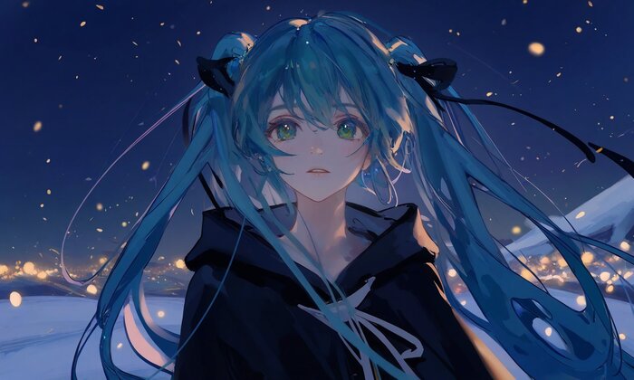 Miku Hatsune Miku, Vocaloid, Anime Art, Vocaloid Art,  