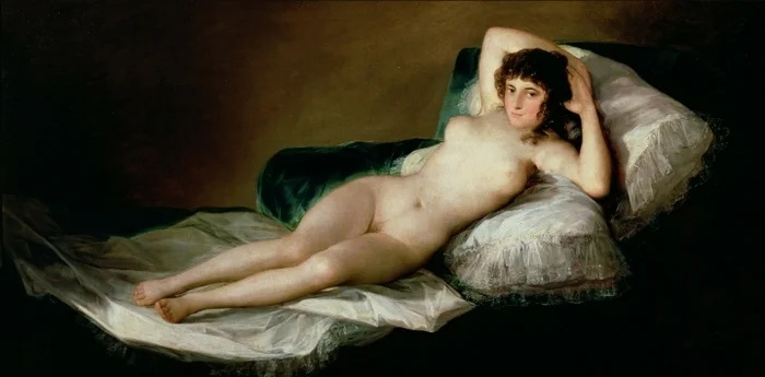 Naked Maja - My, Painting, Francisco Goya, Thoughts, Poems, Art