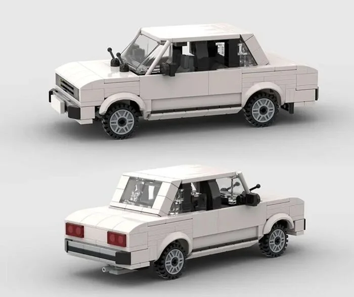 I present to your attention MOS VAZ 2105 from Lego - Car, AvtoVAZ, VAZ-2105, Sos, Models, Project, Modeling, Auto, Колесо, Constructor, Lego, Longpost