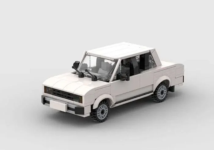 I present to your attention MOS VAZ 2105 from Lego - Car, AvtoVAZ, VAZ-2105, Sos, Models, Project, Modeling, Auto, Колесо, Constructor, Lego, Longpost