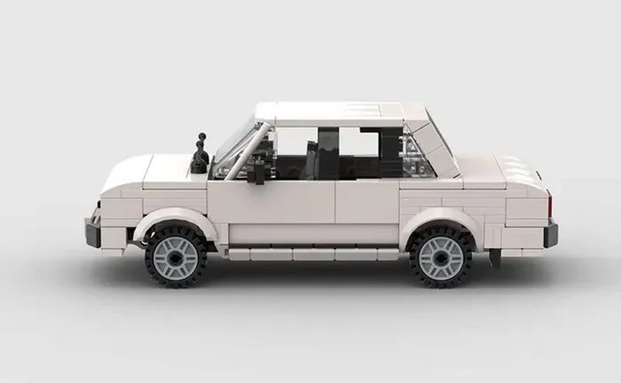I present to your attention MOS VAZ 2105 from Lego - Car, AvtoVAZ, VAZ-2105, Sos, Models, Project, Modeling, Auto, Колесо, Constructor, Lego, Longpost