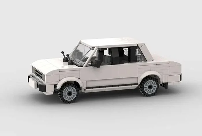 I present to your attention MOS VAZ 2105 from Lego - Car, AvtoVAZ, VAZ-2105, Sos, Models, Project, Modeling, Auto, Колесо, Constructor, Lego, Longpost