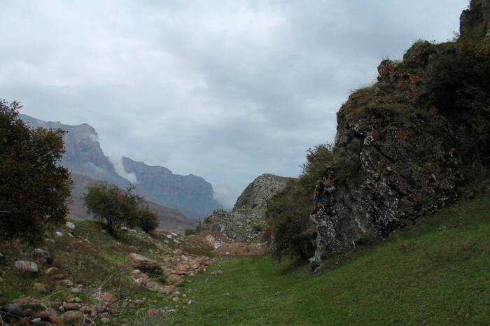 Roadside rocks - My, The photo, Nature, Landscape, The mountains, Elbrus