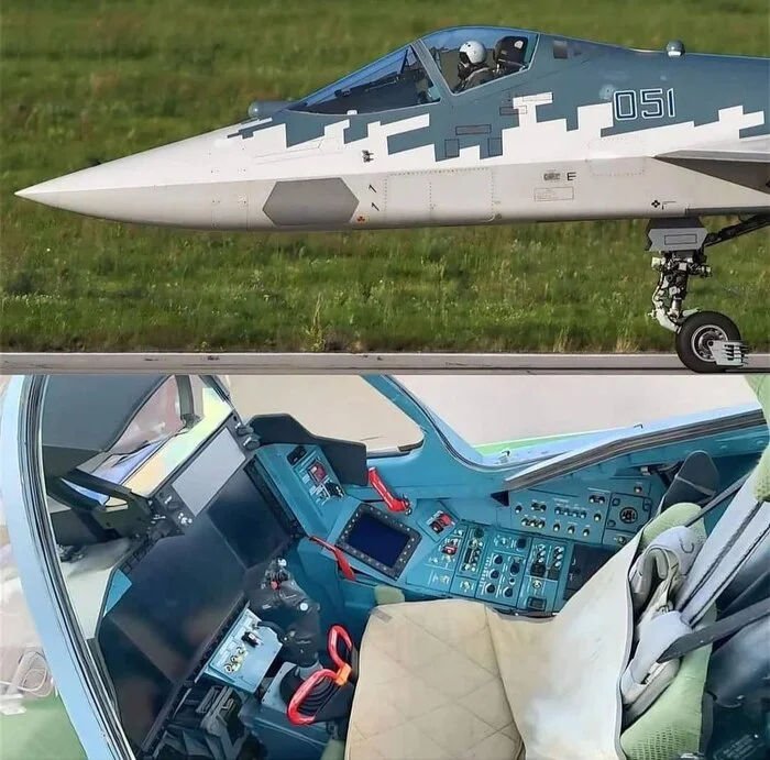 Рабочий кабинет Су-57 - Моё, Су-57, Авиация, Самолет