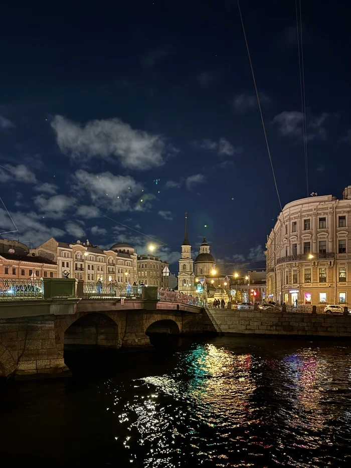 Beautiful Petersburg - My, Mobile photography, Sky, Clouds, Evening, Saint Petersburg, Autumn, Architecture