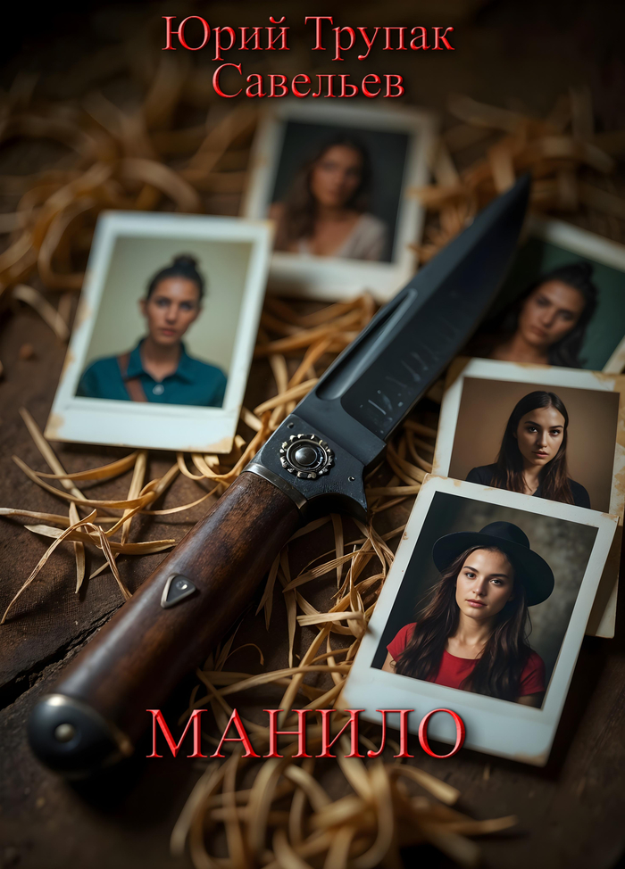 Новая обложка романа "Манило"