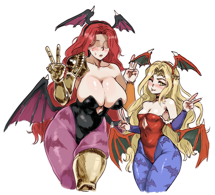   Elden Ring, , Game Art, Malenia, Miquella, Morrigan Aensland, Darkstalkers, Lilith Aensland