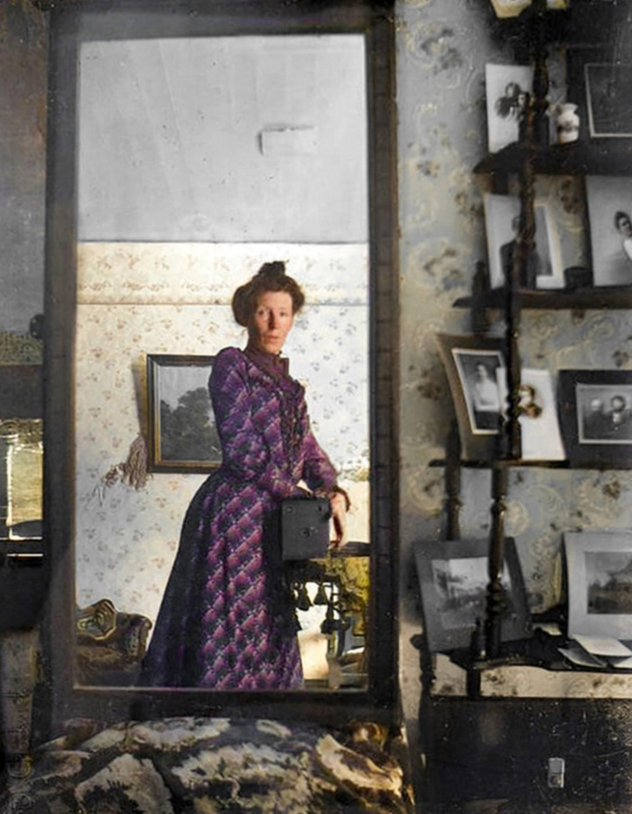 Подборка фотографий из прошлого, которые заставляют удивиться. 20 раскрашенных фотографий из XIX-ХХ века. Часть XIII Старое фото, Фотография, Историческое фото, 20 век, Колоризация, Длиннопост