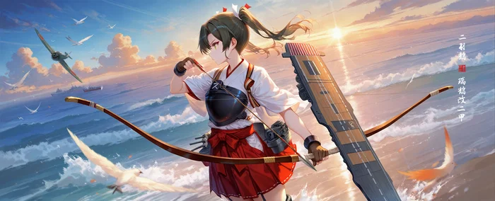 Zuikaku - Kantai Collection, Zuikaku, Anime Art, Game Art, Аниме, Игры