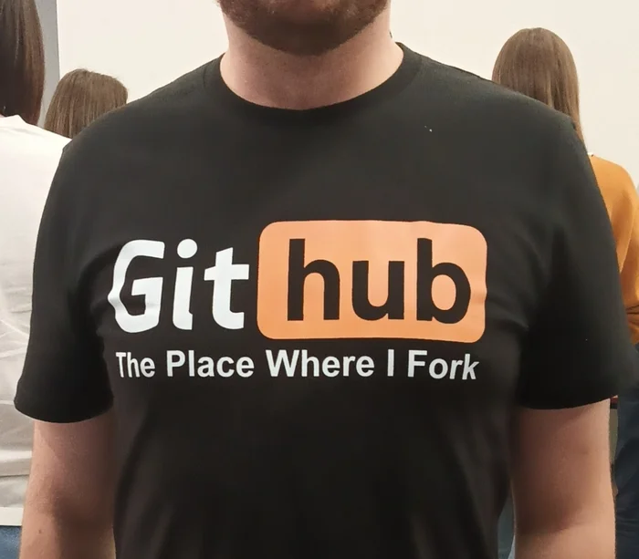 Крутая майка про GitHub - Майка, Github, IT юмор, Футболка