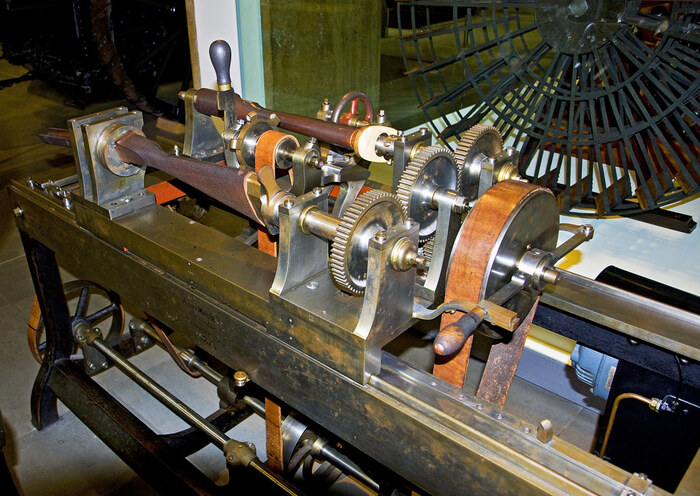 Копировальная машина Бланшарда, 1857 год.