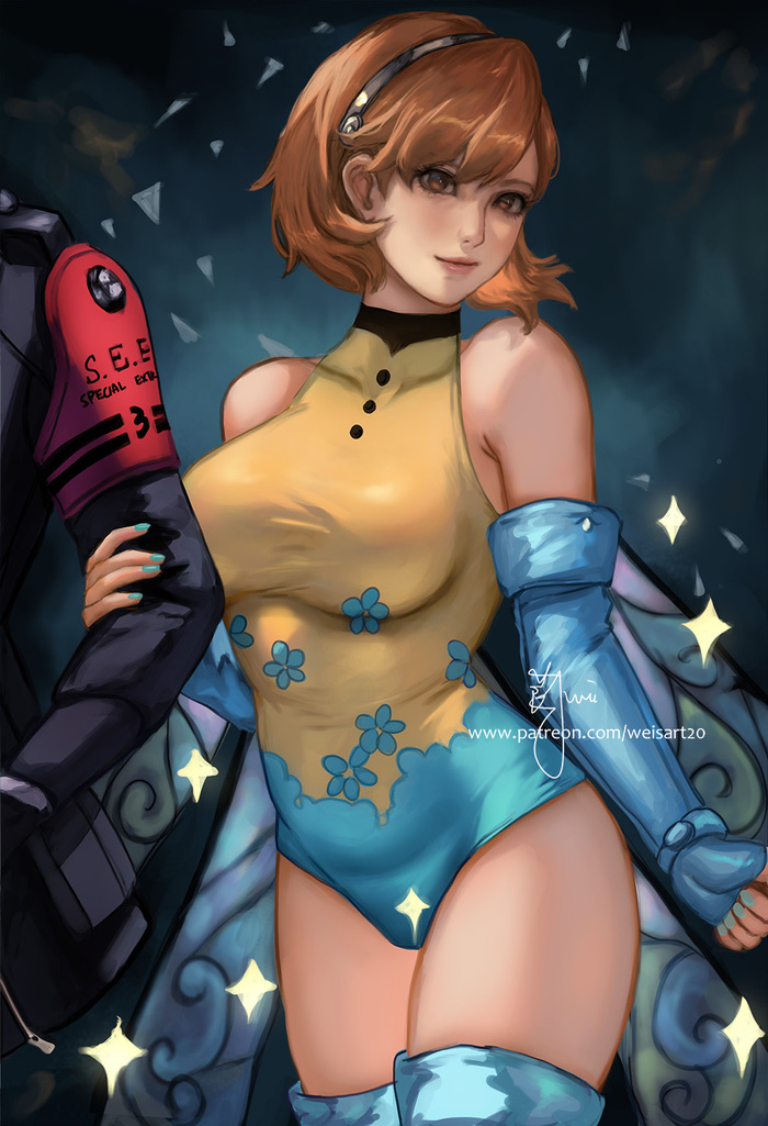    , , Anime Art, , Persona, Persona 3, Takeba Yukari, Metaphor: ReFantazio, Gallica, , Game Art, Weisart20