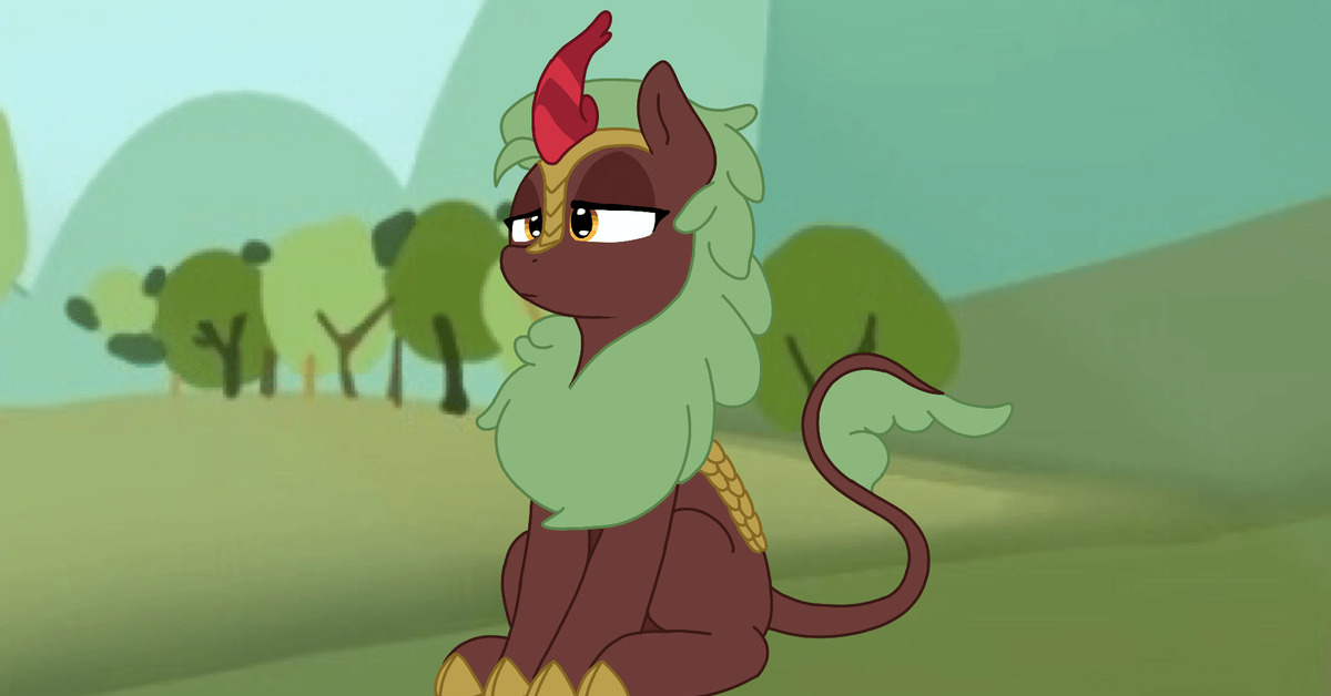 Just a gif with Kirin - My little pony, Cinder glow, GIF