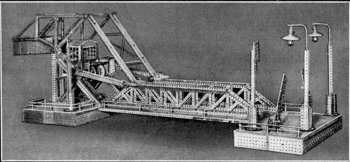 Модель подъемного моста.