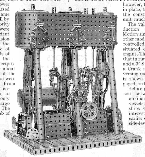 The best models from metal construction sets, XX century, part 5 - Engineer, Architecture, Constructor, Metal constructor, Stand modeling, Project, Education, Assembly, Games, Technics, Longpost, Scale model, Modeling, A selection, Telegram (link), Yandex Zen (link)