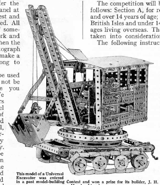 The best models from metal construction sets, XX century, part 5 - Engineer, Architecture, Constructor, Metal constructor, Stand modeling, Project, Education, Assembly, Games, Technics, Longpost, Scale model, Modeling, A selection, Telegram (link), Yandex Zen (link)