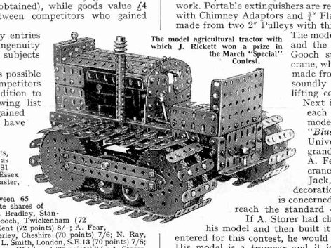 The best models from metal construction sets, XX century, part 5 - Engineer, Architecture, Constructor, Metal constructor, Stand modeling, Project, Education, Assembly, Games, Technics, Longpost, Scale model, Modeling, A selection, Telegram (link), Yandex Zen (link)