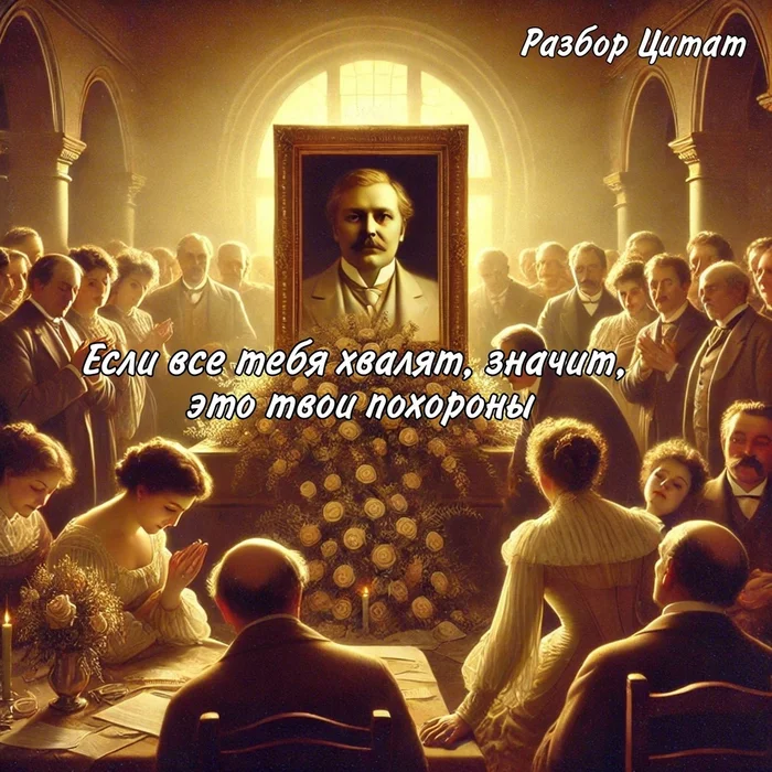 «Если все тебя хвалят, значит, это твои похороны» — Жюльен де Фалкенаре. Ироничная истина о ценности похвалы - Моё, Цитаты, Пословицы и поговорки, Саморазвитие, Мудрость, Длиннопост