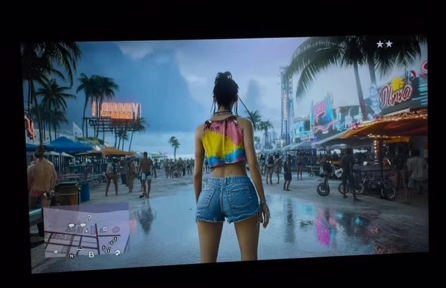 GTA 6 Screenshot Leak Reveals Details of City's Waterfront and NPC Density - My, Gta 6, Draining, Gta, Screenshot, Npc, Rockstar, Games, Console games, Longpost