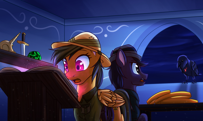   My Little Pony, Ponyart, Original Character, Redahfuhrerking, Daring Do