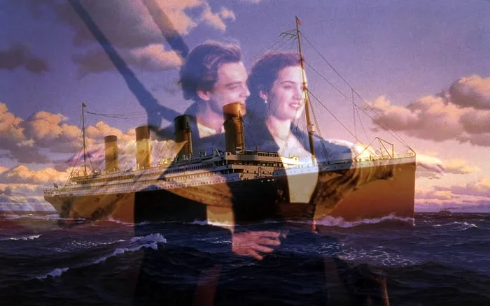 Movie Titanic - Titanic, Movies, Alternative ending, James Cameron, Leonardo DiCaprio, Whitney Houston, Hubble telescope, Ship, Diamonds, Ocean heart, Kate Winslet