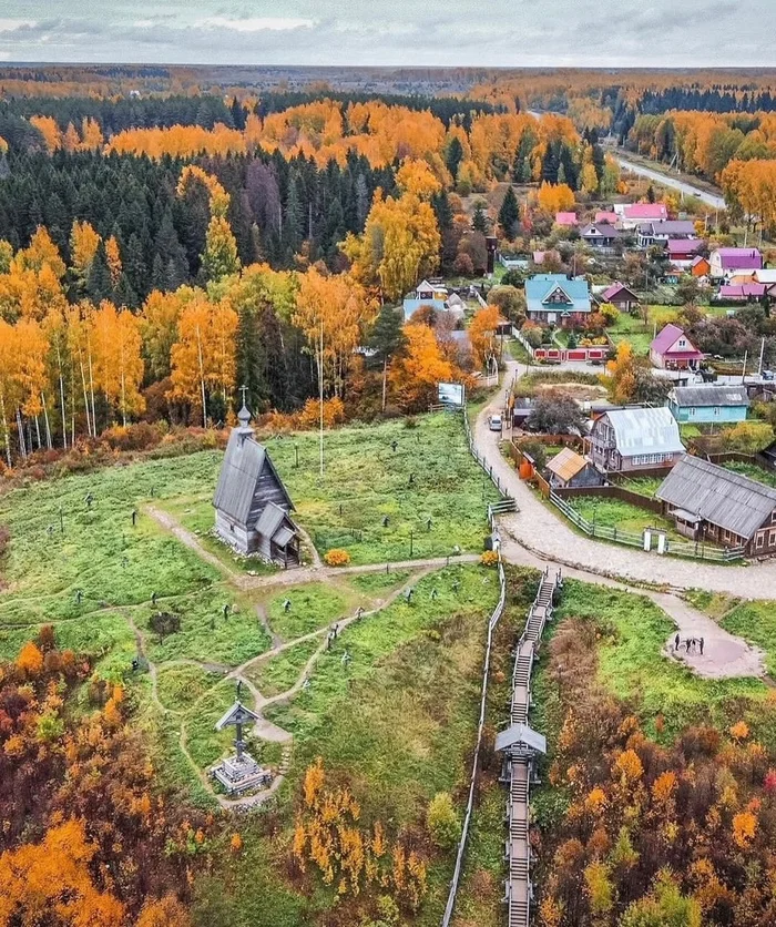 Ples, Ivanovo region - Ples, Ivanovo region, The photo, Autumn