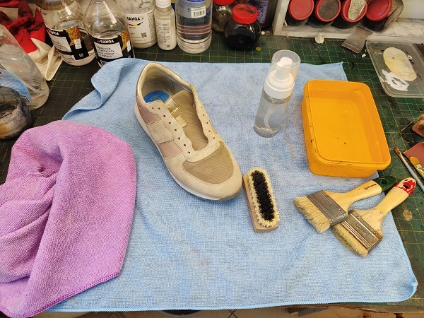 Cleaning sneakers, step by step process - Shoes, Technologies, Workshop, Telegram (link), Longpost