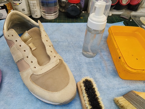 Cleaning sneakers, step by step process - Shoes, Technologies, Workshop, Telegram (link), Longpost