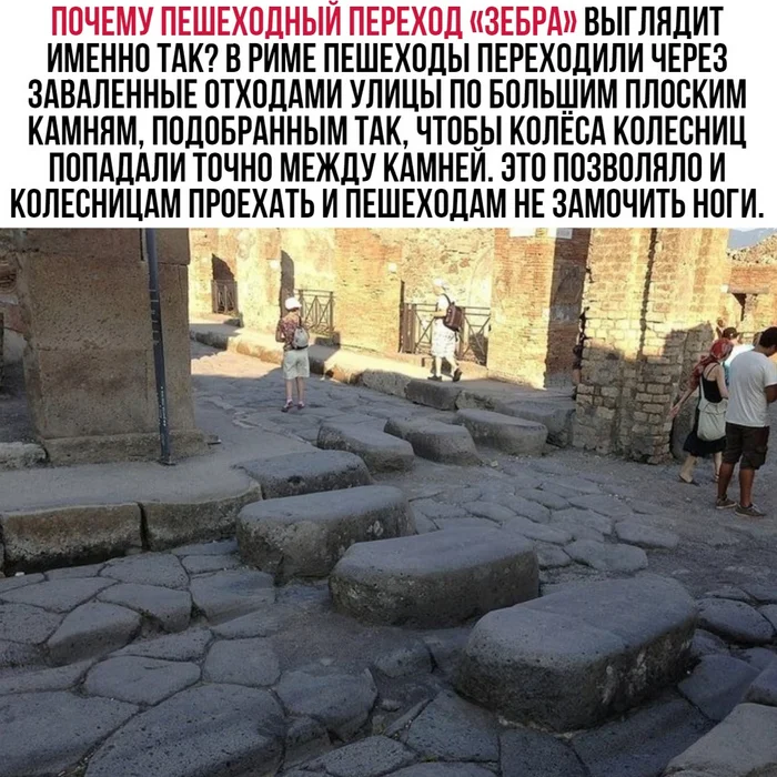 Interesting fact - Picture with text, A pedestrian, Rome, Ancient Rome, Facts, Repeat