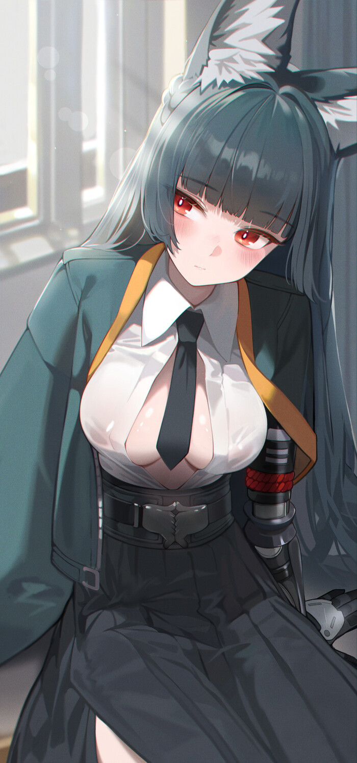 Miyabi Anime Art, , Zenless Zone Zero, Hoshimi Miyabi (zzz), Animal Ears, 