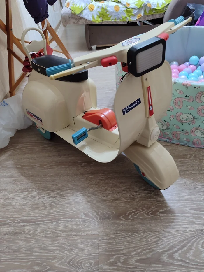 First year - My, Children, Birthday, Year, Joy, Scooter, Presents, Daughter, Longpost