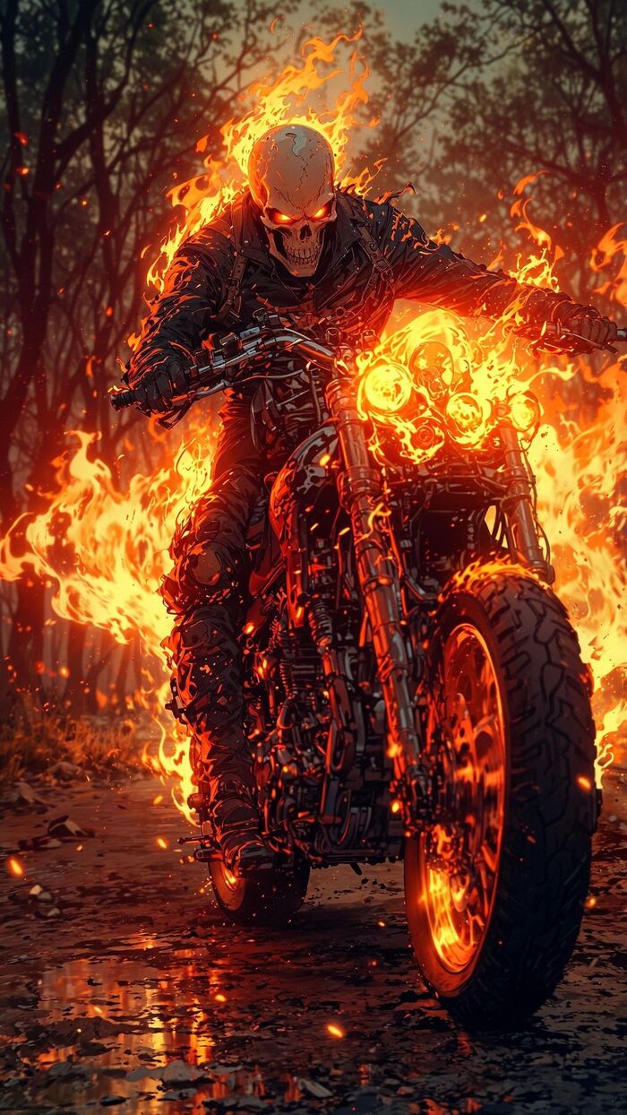 Ghost rider  ,  