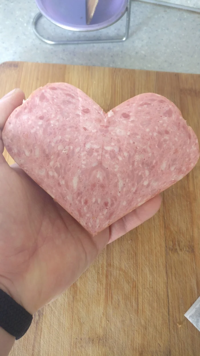 With love for vegans - My, Sausage, Humor, Vegan, The photo