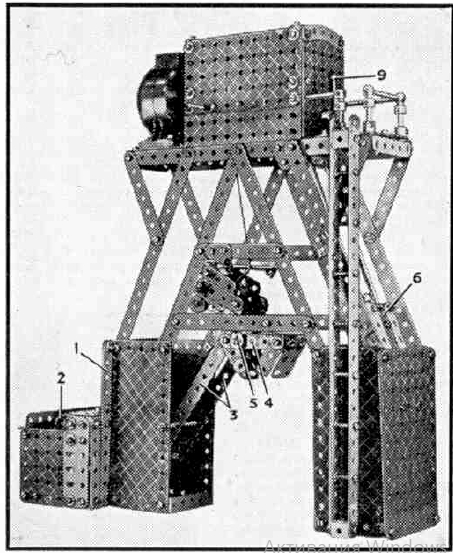 The best models from metal construction sets, XX century, part 8 - Engineer, Architecture, Constructor, Metal constructor, Stand modeling, Project, Education, Assembly, Games, Technics, Longpost, Scale model, Modeling, A selection