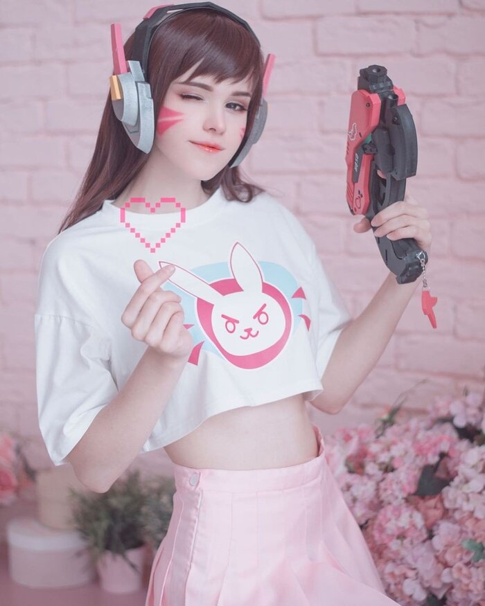 D.Va & Lightning | Overwatch & Final Fantasy XIII , Dva, Overwatch, Lightning, Final Fantasy,  , ,  (), 