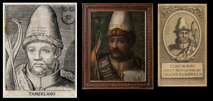 «Тамерлан-Тимур-бек» – в молодые и зрелые годы... Что-то он совсем не похож на узбека из «официальных» версий-реконструкций (.