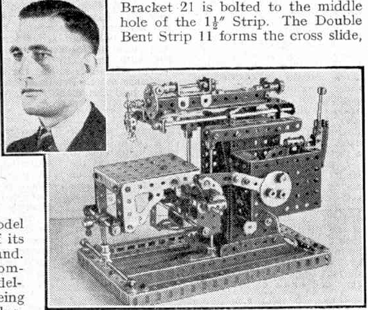 The best models from metal construction sets, XX century, part 8 - Engineer, Architecture, Constructor, Metal constructor, Stand modeling, Project, Education, Assembly, Games, Technics, Longpost, Scale model, Modeling, A selection