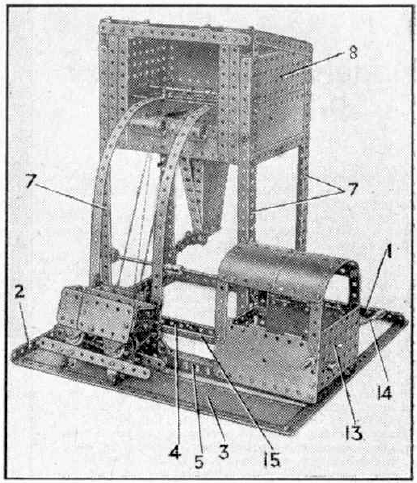 The best models from metal construction set, XX century, part 10 - Engineer, Architecture, Constructor, Metal constructor, Stand modeling, Project, Education, Assembly, Games, Technics, Longpost, Scale model, Modeling, A selection