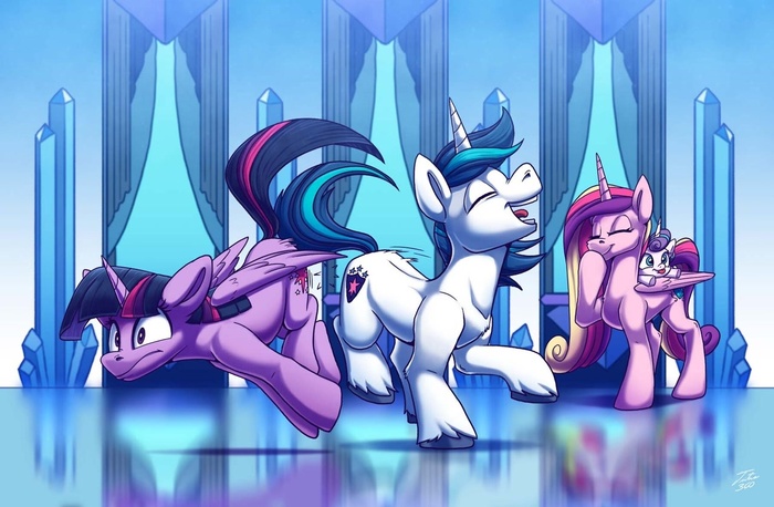  ... My Little Pony, Twilight Sparkle, Shining Armor, Princess Cadance, Flurry Heart